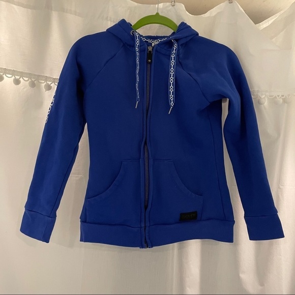 Dover Saddlery Sweaters - Dover Saddlery Zip Up Hoodie XS blue